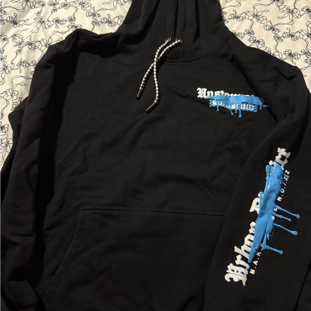 Black and Blue Hoodie